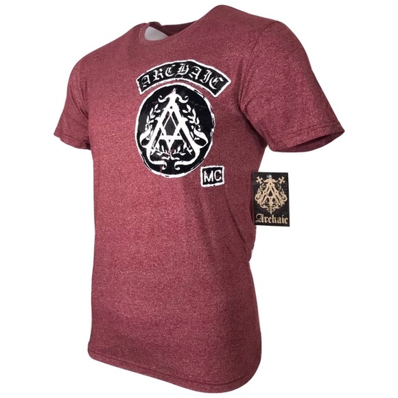 ARCHAIC by AFFLICTION Mens T-Shirt KING Cross Skul - Picture 4 of 8